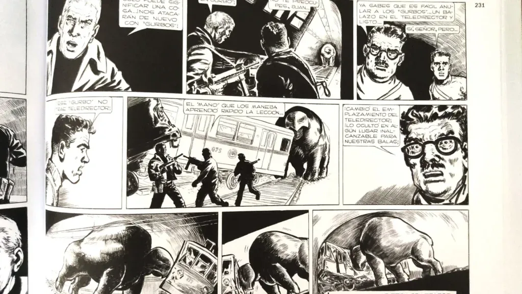 Página del eternauta con gurbos