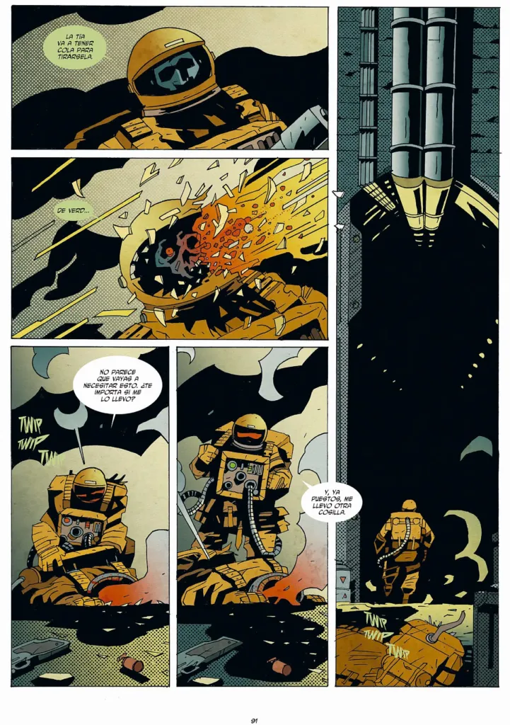 Página comic bloodmoon